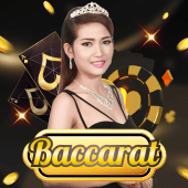Baccarat A dealer table art