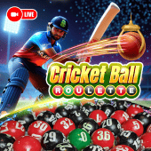 Cricket Ball Roulette wheel art