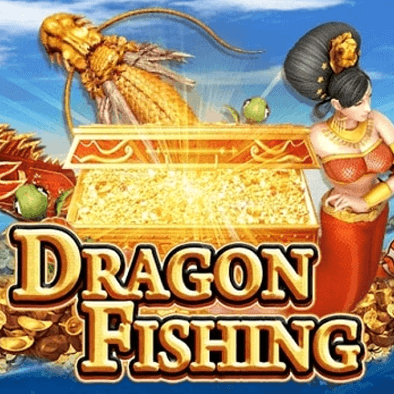 Dragon Fishing cabinet art