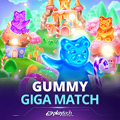Gummy Giga Match slot reel art