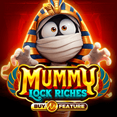 Mummy Lock Riches slot reel art
