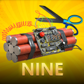 Nine card game art